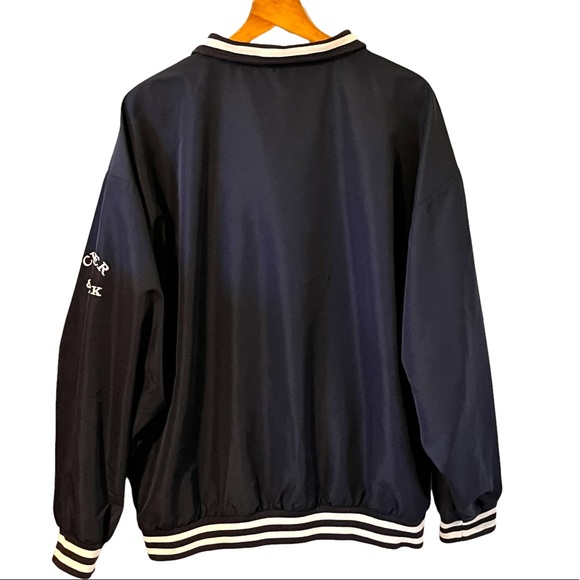 Navy Cutter & Buck Climaguard Pullover Quarter Zip Golf Windbreaker Jacket XXL - Picture 2 of 11